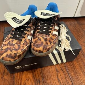 Adidas Wales Bonner Leopard Print sneakers